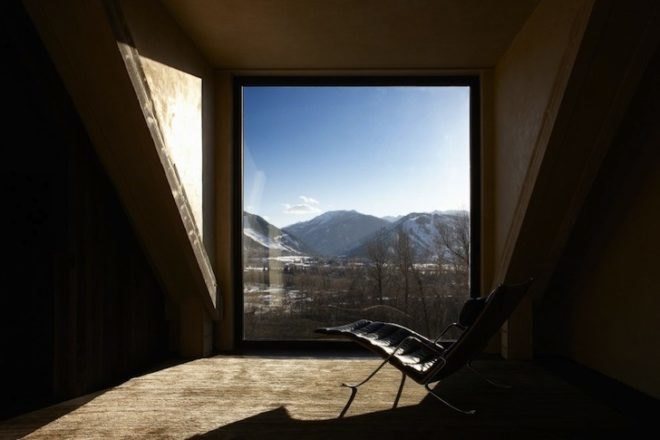 solar power, recycled materials, solar energy, La Muna, Oppenheim Architecture and Design, Aspen, Colorado, green design, sustainable design, Red Mountain, Wabi Sabi, ski home, ski resort, moss graffiti