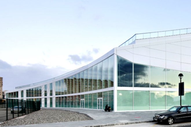 Logrono High Speed Station, Abalos Sentkiewicz Arquitectos, high speed rail, high speed train station, train station, rail station, daylighting, green roof, public park