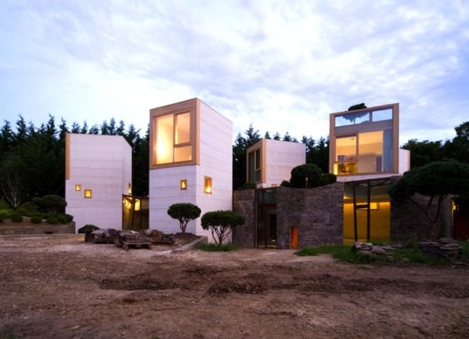 France, RIBA, christian pottgiesser architecturespossibles, pottgiesser architecturespossibles, green roof, tower home, converted orangery, green renovation, Maison L, France, bedroom towers, Manser Medal, 2012, green design, daylighting, sustainable design