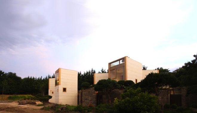 France, RIBA, christian pottgiesser architecturespossibles, pottgiesser architecturespossibles, green roof, tower home, converted orangery, green renovation, Maison L, France, bedroom towers, Manser Medal, 2012, green design, daylighting, sustainable design