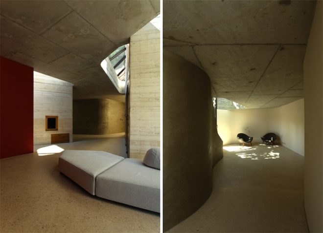France, RIBA, christian pottgiesser architecturespossibles, pottgiesser architecturespossibles, green roof, tower home, converted orangery, green renovation, Maison L, France, bedroom towers, Manser Medal, 2012, green design, daylighting, sustainable design