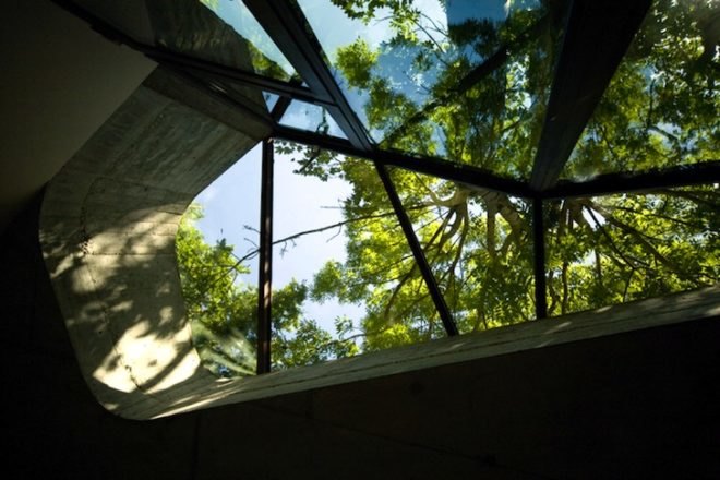 France, RIBA, christian pottgiesser architecturespossibles, pottgiesser architecturespossibles, green roof, tower home, converted orangery, green renovation, Maison L, France, bedroom towers, Manser Medal, 2012, green design, daylighting, sustainable design