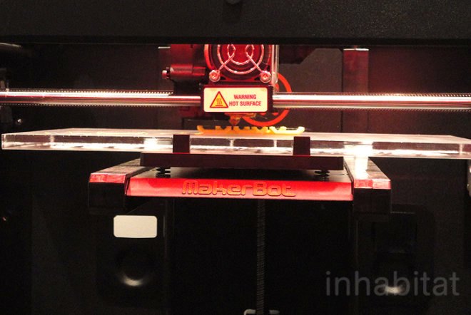 green design, eco design, sustainable design, MakerBot Industries, 298 Mulberry Street, Makerbot store, 3d printing, MakerBot Replicator 2