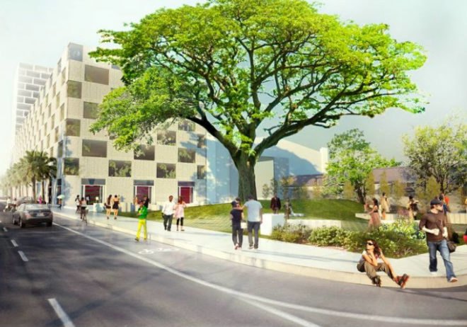 Marina Lofts, BIG, ft. lauderdale, residential development, new river, tree preservation, hanging gardens