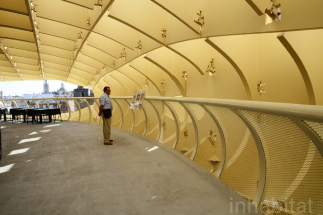 Design, Seville, Spain, world's largest wooden timber structure, waffle roller coaster, travel, Jurgen Mayer, Metropol Parasol