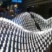 La Lampe, LED installation, LED Light wave, Muti Randolph, Energy efficient sculpture, LED sculpture, green design, eco design, sustainable design