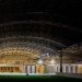 Comoco Architects, Portugal, N10 Sports Facility, Coimbra, Soccer, renovation, warehouse, interior space, soccer field, MDF boards,