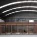 Comoco Architects, Portugal, N10 Sports Facility, Coimbra, Soccer, renovation, warehouse, interior space, soccer field, MDF boards,