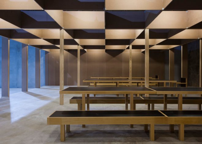 Comoco Architects, Portugal, N10 Sports Facility, Coimbra, Soccer, renovation, warehouse, interior space, soccer field, MDF boards,
