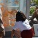 green design, eco design, sustainable design, phone booth fish tank, converted phone booth, Kingyobu, Osaka, recycle art, public fish tank