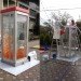 green design, eco design, sustainable design, phone booth fish tank, converted phone booth, Kingyobu, Osaka, recycle art, public fish tank