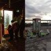 green design, eco design, sustainable design, phone booth fish tank, converted phone booth, Kingyobu, Osaka, recycle art, public fish tank