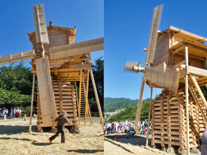 Fort Ross Historic Park, Fort Ross Windmill, Fort Ross Bicentennial Festival 2012, Page & Turnbull, Link of Times foundation, Victor Vekselberg, Windmill Replica, Cultural Revival, Russian Cultural & Historic Non-Profit Orgainisation