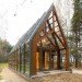 Pirogovo Greenhouse, Totan Kuzembaev Architects, Pirogovo Resort, greenhouses, organic food, wood building, Russian architecture, phyto lamps, glass houses