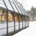 Pirogovo Greenhouse, Totan Kuzembaev Architects, Pirogovo Resort, greenhouses, organic food, wood building, Russian architecture, phyto lamps, glass houses