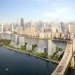 Proposed Cornell NYC Campus, Cornell Tech, Roosevelt Island, SOM, Morphosis, net zero campus