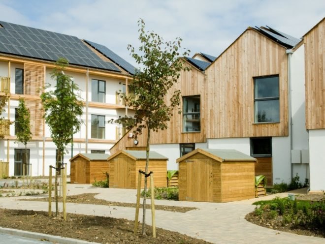 Sinclair Meadows, sustainable development, South Shields, Uk First Carbon Negative Street, sustainable architecture, green architecture, green building, sustainable building, carbon negative, zero carbon