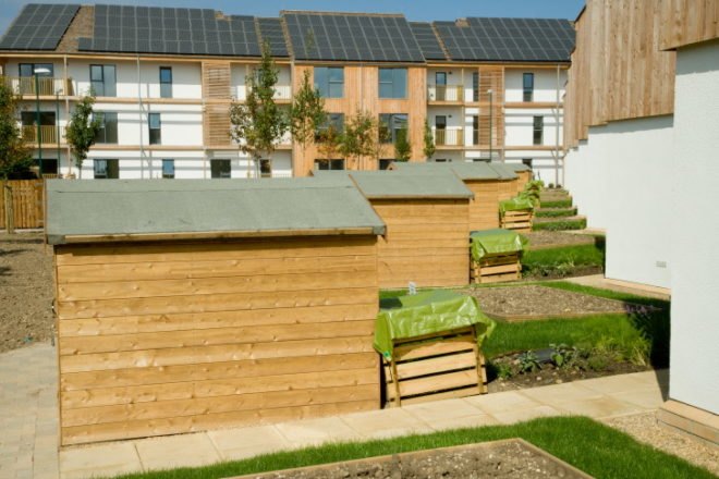 Sinclair Meadows, sustainable development, South Shields, Uk First Carbon Negative Street, sustainable architecture, green architecture, green building, sustainable building, carbon negative, zero carbon