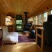 school bus conversion, architecture, green renovation, green design, sustainable design, eco-design, bus, wpi Creative, Cascades, USA, wood-fired stove, natural ventilation, mobile home