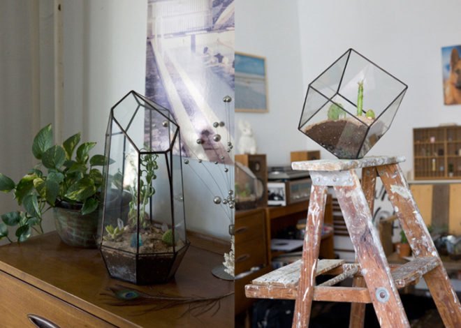 green design, eco design, sustainable design, geodesic dome, terrarium, indoor gardening, Score + Solder, Matthew Cleland, Pender Island