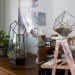 green design, eco design, sustainable design, geodesic dome, terrarium, indoor gardening, Score + Solder, Matthew Cleland, Pender Island