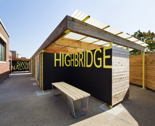 green design, eco design, sustainable design, Washington Heights, Highbridge Park, Parsons Design Graduate students, Highbridge Pool and Recreation center, Parsons Design Workshop, Splash House