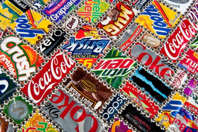 Suicide furniture collection, recycled pop cans, recycled soda cans, BRC Designs
