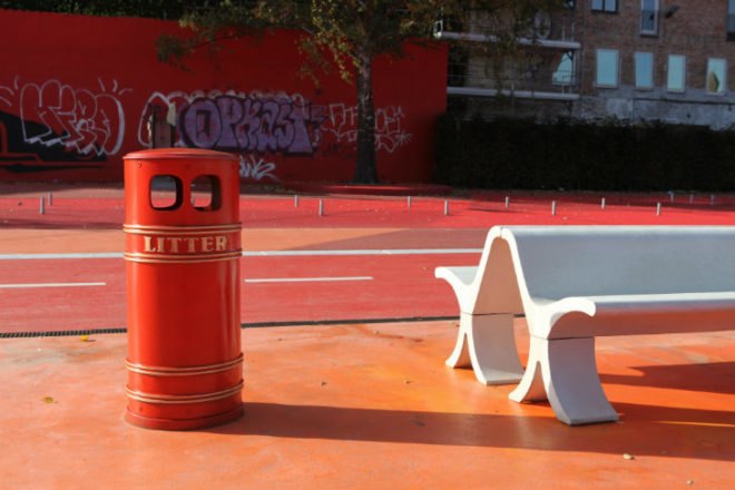 Superkilen, BIG, Topotek1, Superflex, copenhagen, urban park, global diversity, urban recreation, urban design