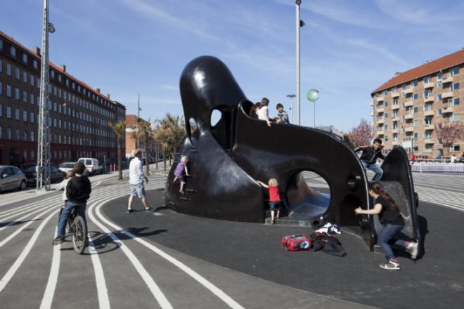 Superkilen, BIG, Topotek1, Superflex, copenhagen, urban park, global diversity, urban recreation, urban design