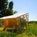 Claude Parent, tiny house, SPRAY, Spray Architecture, The Plongeoir, Oblique House, France, minimalist design, green design, sustainable design, graffitecture