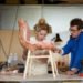 Well Proven Chair, Marjan Van Aubel, Jamie Shaw, recyclable materials, recycled furniture, wood waste, green furniture, green design, eco-friendly chair, London designers