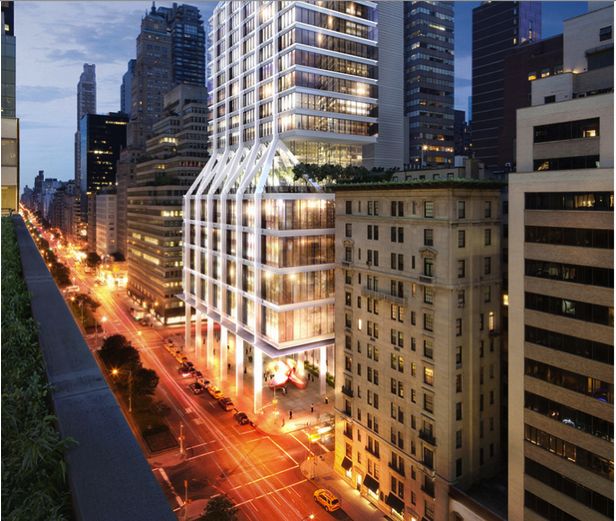 Foster + Partners, 425 Park avenue, NYC, Manhattan Architecture, 2 World Trade Center, Hearst Tower, winning design, sustainable design, green design