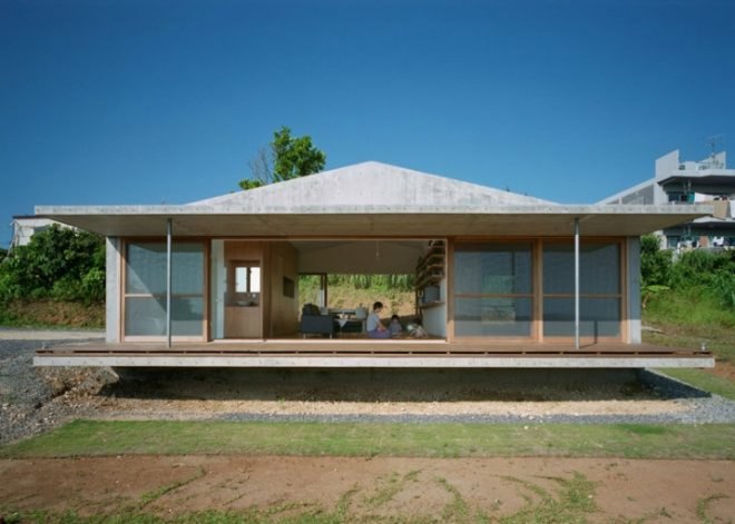 Villa 921, Harunatsu Archi, extreme weather architecture, tropical storm architecture, sustainable design, green buildings, tokyo