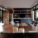 local materials, westcliff pavilion, johannesburg, south africa, prefab construction, floating stone wall, local materials, small footprint, minimize site disturbance, green design, sustainable design, eco-design, GASS, steel