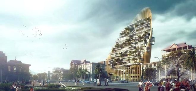 Tokamarch Architects, China, XishuangbanNa Residence, Bamboo, Urbanization, sustainable high-rise, green design, sustainable design, eco-design