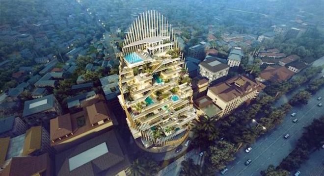 Tokamarch Architects, China, XishuangbanNa Residence, Bamboo, Urbanization, sustainable high-rise, green design, sustainable design, eco-design