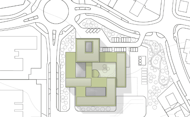 ZSW, Center for Solar Energy and Hydrogen Research, Henning Larsen Architects, renewable energy research, research center, stuttgart