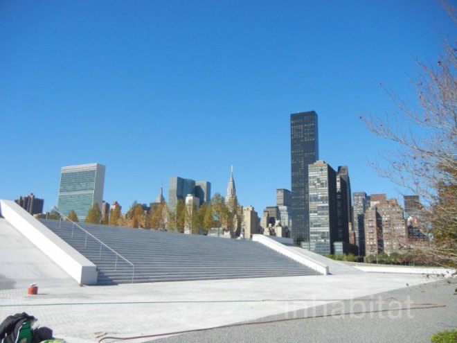 FDR, four freedoms, Four Freedoms Park, Franklin D Roosevelt, Franklin D. Roosevelt Four Freedoms Park, green design, green NYC, green space nyc, louis i kahn, Louis Kahn, nyc, nyc parks, park nyc, parks in nyc, Roosevelt, sustainable design