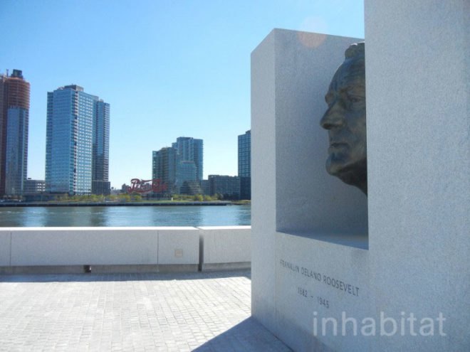 FDR, four freedoms, Four Freedoms Park, Franklin D Roosevelt, Franklin D. Roosevelt Four Freedoms Park, green design, green NYC, green space nyc, louis i kahn, Louis Kahn, nyc, nyc parks, park nyc, parks in nyc, Roosevelt, sustainable design