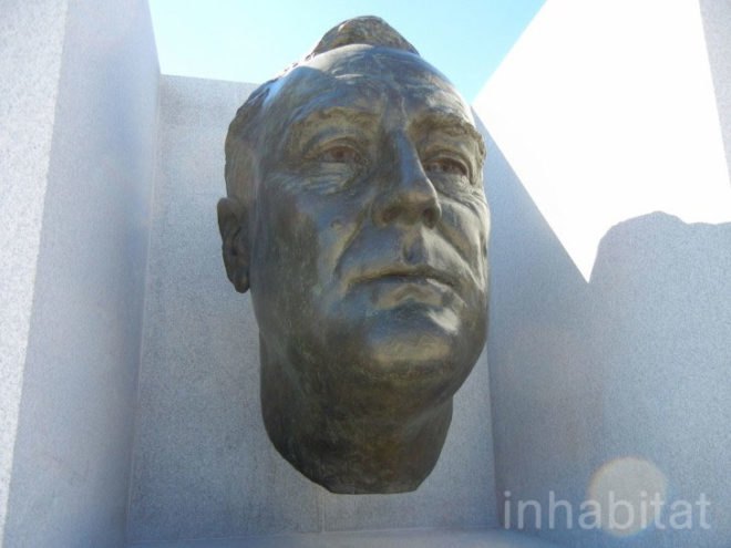 FDR, four freedoms, Four Freedoms Park, Franklin D Roosevelt, Franklin D. Roosevelt Four Freedoms Park, green design, green NYC, green space nyc, louis i kahn, Louis Kahn, nyc, nyc parks, park nyc, parks in nyc, Roosevelt, sustainable design