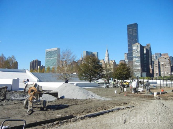 FDR, four freedoms, Four Freedoms Park, Franklin D Roosevelt, Franklin D. Roosevelt Four Freedoms Park, green design, green NYC, green space nyc, louis i kahn, Louis Kahn, nyc, nyc parks, park nyc, parks in nyc, Roosevelt, sustainable design