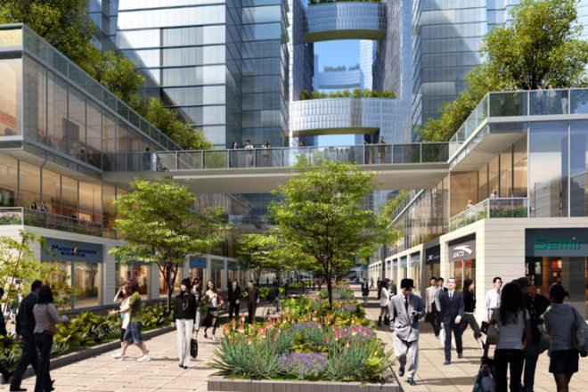Chengdu Tianfu District Great City , Adrian Smith + Gordon Gill, architecture, China, self-sufficient, carless city, sustainable design, Chengdu, Great City, green architecture, green building, sustainable city, sustainable urban design, green city, as+gg