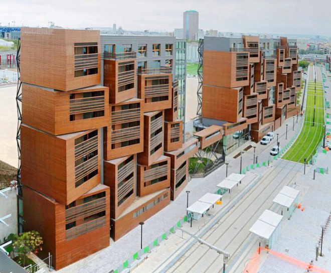 Basket Apartments, OFIS, eco apartments, student housing, paris, green housing, studio apartments,
