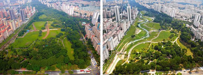 Kallang River, Bishan Park, Singapore, Atelier Dreiseitl, Landscape architecture