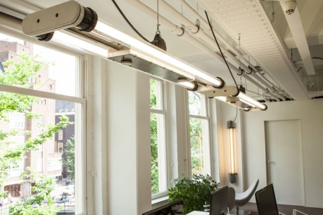 Blom & Blom, East German factory lamps, renovated lamps, Kamiel Blom, Martijn Blom