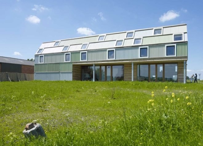 Bureau SLA, mansard roof, vernacular architecture, the netherlands, sustainable design, salvaged materials, buddhist meditation center, barn, Metta Vihara, daylighting, glazing, sustainable design, low-cost design