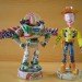 macaon, sculpture, can craft, aluminum can, beer, soda, wood, buzz lightyear
