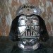 macaon, sculpture, can craft, aluminum can, beer, soda, darth vader, helmet