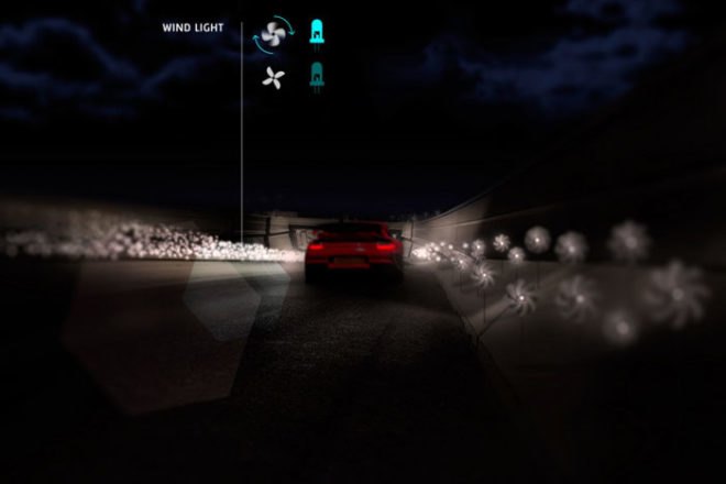 Netherlands, smart highway, driving safety, glow-in-the-dark, interactive lighting, Dutch Design Awards, Studio Roosegaarde, Hejimans Infrastructure
