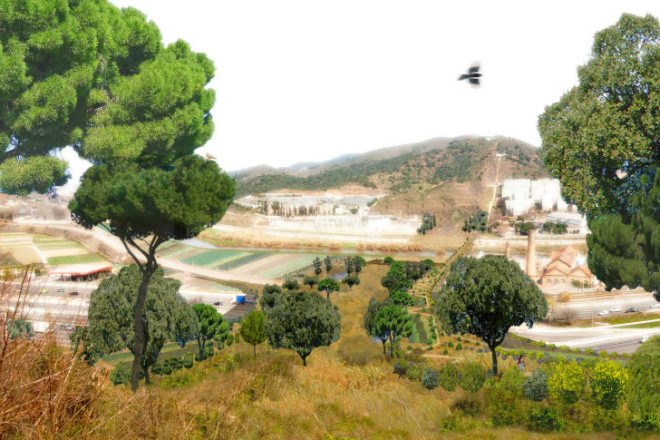 e(co)stratègia, taller Sau Arquitectura, nature bridge, barcelona, collserola mountains, landscape architecture